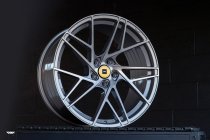 NEW 20 INCH ISPIRI FFRM ALLOY WHEELS IN CARBON GREY BRUSHED, DEEPER CONCAVE PROFILE WITH 10.5" REARS 5x120
