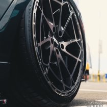 NEW 20 INCH RADI8 R8HS9 ALLOY WHEELS IN DARK MIST WITH DEEPER CONCAVE 10" REAR OPTION 5x120