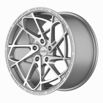 NEW 20 INCH RADI8 R8HS9 ALLOY WHEELS IN SILVER MACHINED WITH DEEPER CONCAVE 10" REAR OPTION 5x120