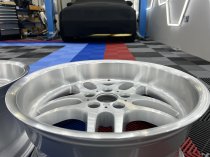 New 19 Inch M Parallel Style Alloy Wheels In Silver With Polished Face And Dish With Very Deep 10" Rears 5x120