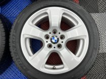 USED 17 INCH GENUINE BMW STYLE 243 ALLOY WHEELS VGC INC TYRES 5x120