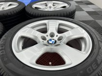 USED 17 INCH GENUINE BMW STYLE 243 ALLOY WHEELS VGC INC TYRES 5x120