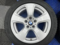 USED 17 INCH GENUINE BMW STYLE 243 ALLOY WHEELS VGC INC TYRES 5x120
