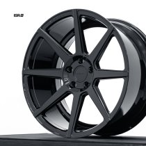 NEW 19 INCH ISPIRI ISR8 ALLOY WHEELS IN CORSA GLOSS BLACK WITH DEEPER CONCAVE 9.5" REAR OPTION 5x112