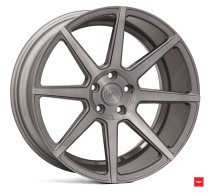 NEW 19 INCH ISPIRI ISR8 ALLOY WHEELS IN CARBON GREY BRUSHED WITH DEEPER CONCAVE 9.5″ REAR OPTION 5x112