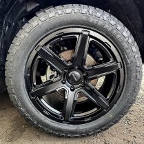 NEW 20 INCH VEEMANN VX25 SIX SPOKE ALLOY WHEELS IN MATT BLACK, 1135KG LOAD MERCEDES X CLASS NISSAN NAVARA 6x114.3