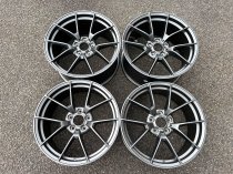 NEW 18 INCH CS STYLE ALLOY WHEELS IN SATIN GUNMETAL 5x120