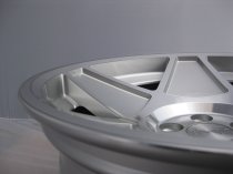 NEW 16 INCH 3SDM 0.05 ALLOY WHEELS IN SILVER WITH POLISHED FACE AND DEEPER CONCAVE 9" REAR OPTION 4x108