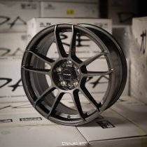 NEW 17 INCH DARE DR X5 ALLOY WHEELS IN GLOSS GUNMETAL,LIGHTWEIGHT MOTORSPORT 5x108