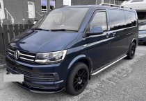 NEW 18 INCH DARE SC MOTORSPORT ALLOY WHEELS IN GLOSS BLACK 1000KG LOAD FORD TRANSIT CUSTOM GEN2 / VW TRANSPORTER T7 6x120