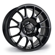 NEW 18 INCH DARE SC MOTORSPORT ALLOY WHEELS IN GLOSS BLACK 1000KG LOAD FORD TRANSIT CUSTOM GEN2 / VW TRANSPORTER T7 6x120