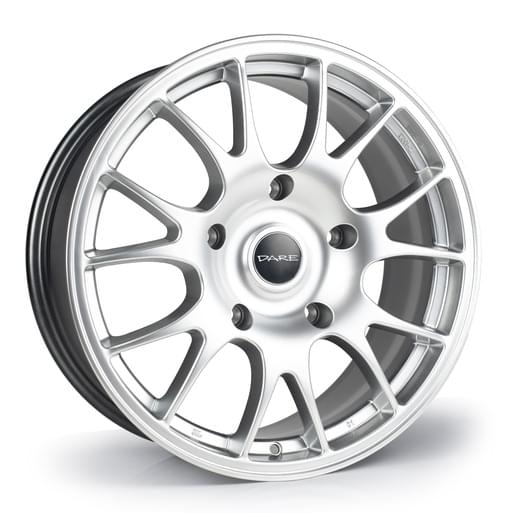 NEW 20 INCH DARE SC ALLOY WHEELS IN HYPER SILVER LOAD RATED 1000KG FORD TRANSIT CUSTOM 5X160
