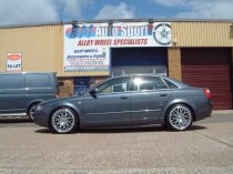 NEW 18 INCH DARE LG2 ALLOY WHEELS IN SILVER WITH FULL POLISHED FACE 5x100