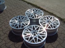 NEW 18 INCH DARE LG2 ALLOY WHEELS IN SILVER WITH FULL POLISHED FACE 5x100