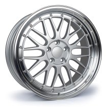 NEW 19 INCH DARE LM ALLOY WHEELS IN SILVER WITH POLISHED DISH ET35 OR ET45 5x112