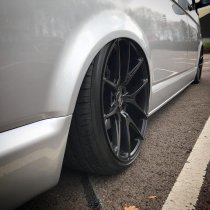 NEW 20 INCH RIVER RVR R9 ALLOY WHEELS IN MATT BLACK 5x120