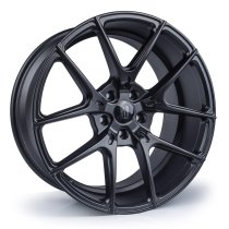 NEW 20 INCH RIVER RVR R9 ALLOY WHEELS IN MATT BLACK 5x120