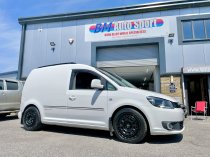NEW 16 INCH TARGA TG9-HD HEAVY DUTY ALLOY WHEELS IN MATT BLACK 1150KG 5x112