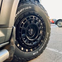 NEW 16 INCH TARGA TG9-HD HEAVY DUTY ALLOY WHEELS IN MATT BLACK 1150KG 5x120