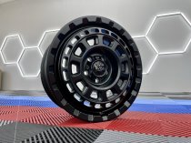 NEW 17 INCH TARGA TG9-HD HEAVY DUTY ALLOY WHEELS IN MATT BLACK 1100KG 5x120