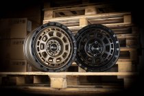 NEW 17 INCH TARGA TG9-HD HEAVY DUTY ALLOY WHEELS IN MATT BLACK 1150KG 6x130