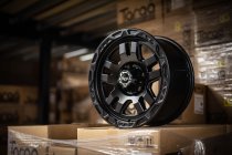 NEW 17 INCH TARGA TG11-HD HEAVY DUTY ALLOY WHEELS IN MATT BLACK 1150KG 5x120
