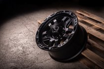 NEW 17 INCH TARGA TG11-HD HEAVY DUTY ALLOY WHEELS IN MATT BLACK 1150KG 5x120