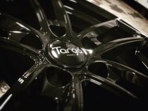 NEW 19 INCH TARGA TG3 ALLOY WHEELS IN GLOSS BLACK WITH MACHINED LIP 5x112