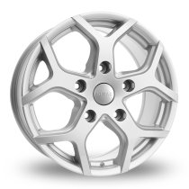 NEW 16 INCH ROMAC COBRA ALLOY WHEELS IN SILVER 950KG VW TRANSPORTER T5 T6 5x120