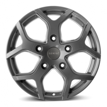 NEW 16 INCH ROMAC COBRA ALLOY WHEELS IN GLOSS GREY 950KG FORD TRANSIT CUSTOM 5x160