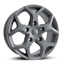 NEW 18 INCH ROMAC COBRA ALLOY WHEELS IN MATT CARBON 950KG VW TRANSPORTER T5 T6 5x120