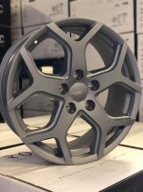 NEW 18 INCH ROMAC COBRA ALLOY WHEELS IN MATT CARBON 950KG FORD TRANSIT CUSTOM 5x160