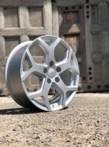 NEW 18 INCH ROMAC COBRA ALLOY WHEELS IN SILVER 950KG FORD TRANSIT CUSTOM 5x160