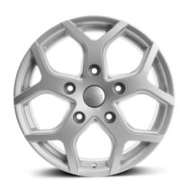 NEW 18 INCH ROMAC COBRA ALLOY WHEELS IN SILVER 950KG FORD TRANSIT CUSTOM 5x160
