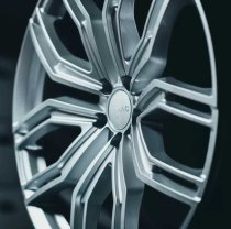 NEW 22 INCH ROMAC CATALINA ALLOY WHEELS IN SILVER 9.5" 5x120