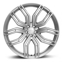 NEW 22 INCH ROMAC CATALINA ALLOY WHEELS IN SILVER 9.5" 5x120