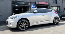 NEW 18 INCH ROMAC DIABLO ALLOY WHEELS IN GLOSS BLACK WITH POLISHED FACE 5x100