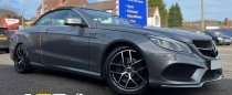 NEW 18 INCH ROMAC DIABLO ALLOY WHEELS IN GLOSS BLACK WITH POLISHED FACE 5x108