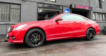 NEW 18 INCH ROMAC DIABLO ALLOY WHEELS IN GLOSS BLACK WITH WIDER REAR OPTION 5x120