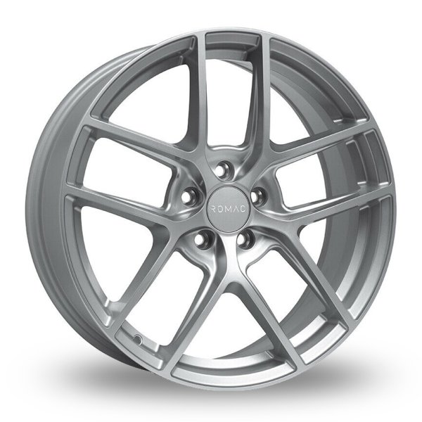 NEW 19 INCH ROMAC DIABLO ALLOY WHEELS IN SILVER 5x108