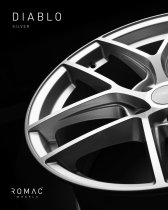 NEW 19 INCH ROMAC DIABLO ALLOY WHEELS IN SILVER 5x108