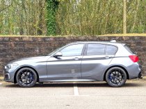 NEW 19 INCH ROMAC DIABLO ALLOY WHEELS IN GLOSS BLACK WITH WIDER REAR OPTION 5x112