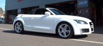 NEW 18 INCH ROMAC EDGE FLOW FORMED ALLOY WHEELS IN SILVER 5x112