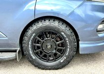 NEW 16 INCH ROMAC STEALTH ALLOY WHEELS IN GLOSS BLACK LOAD RATED 1250KG VAUXHALL VIVARO B / NISSAN PRIMASTAR NV300 / RENAULT TRAFIC 5x114.3