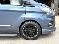 NEW 16 INCH ROMAC STEALTH ALLOY WHEELS IN GLOSS BLACK 1250KG CITROEN RELAY FIAT DUCATO MAXI LDV PEUGOET BOXER RENAULT MASTER VAUXHALL MOVANO 5x130
