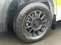 NEW 18 INCH ROMAC STEALTH ALLOY WHEELS IN SATIN BLACK 1250KG CITROEN DISPATCH PEUGEOT EXPERT TOYOTA PROACE VAUXHALL VIVARO C 5x108