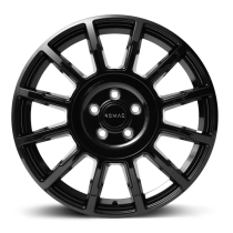 NEW 18 INCH ROMAC STEALTH ALLOY WHEELS IN GLOSS BLACK 1250KG CITROEN DISPATCH PEUGEOT EXPERT TOYOTA PROACE VAUXHALL VIVARO C 5x108