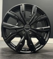 NEW 16 INCH ROMAC TORQUE ALLOY WHEELS IN SATIN BLACK LOAD RATED 1250KG VAUXHALL VIVARO B / NISSAN PRIMASTAR NV300 RENAULT TRAFIC 5x114.3