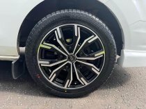 NEW 16 INCH ROMAC TORQUE ALLOY WHEELS IN GLOSS BLACK WITH POLISHED FACE 1250KG MERCEDES VITO 5x112