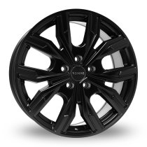 NEW 16 INCH ROMAC TORQUE ALLOY WHEELS IN SATIN BLACK 1250KG MERCEDES VITO 5x112